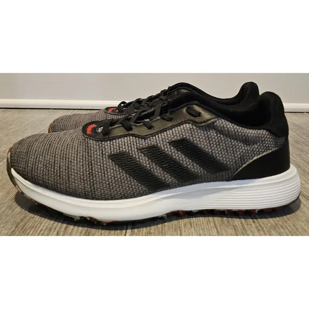 Adidas Tech Response Golf Shoes Gray Black Camo Spikeless Men's US 8.5 EU...
